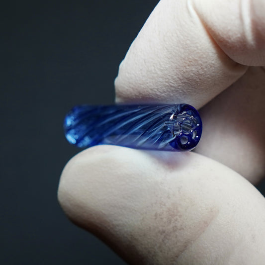 Blue Classic Glass Tip